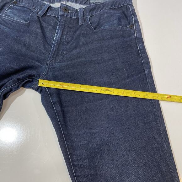 Bonobos Men’s The Jetsetter Jeans 31x32 Slim Fit Dark Blue Denim Stretch Casual - Picture 6 of 9